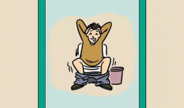 拉肚子漫画,幽默揭示肠胃不适的日常